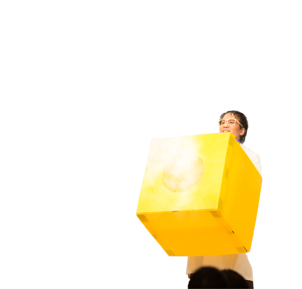 キビートが空気砲を放つアイコン